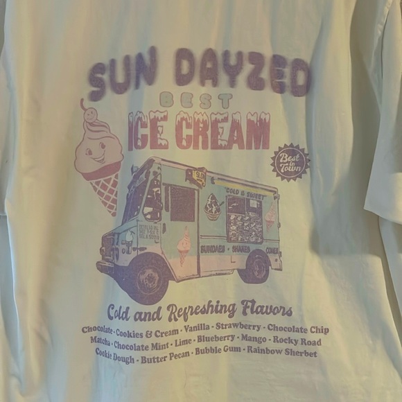 TALULAH SUN DAYZED GRAPHIC TEE- M/L - Picture 1 of 6